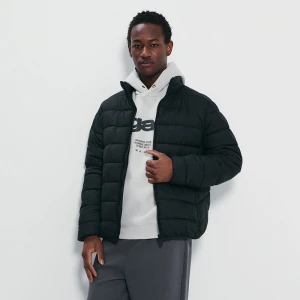 Pikowana kurtka ze stójką czarna House