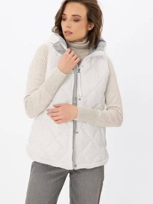 Pikowany bezrękawnik casual V-MILAN Volcano