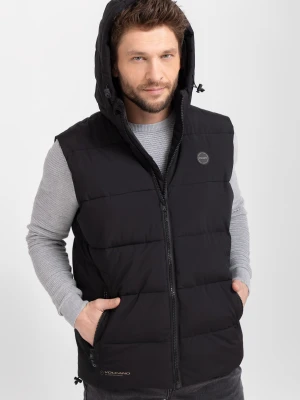 Pikowany bezrękawnik z kapturem V-EGON Volcano