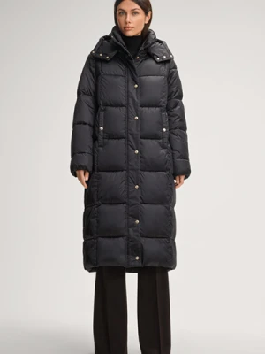 Pikowany płaszcz Clarissa w kolorze czarnym Joop