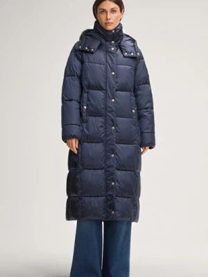 Pikowany płaszcz Clarissa w kolorze granatowym Joop