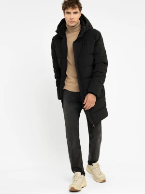 Pikowany płaszcz męski J-REBE Volcano