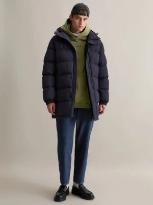 Pikowany płaszcz z kapturem Marc O'Polo