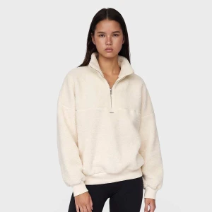 Pile Half Zip AIMN beż