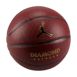 Piłka do koszykówki Jordan Diamond Outdoor 8P - Pomarańczowy