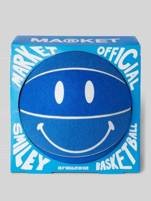 Piłka do koszykówki z nadrukiem z logo model ‘SMILEY MADRID’ MARKET