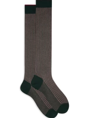 Pine Tree Plated Cotton Socks Gallo