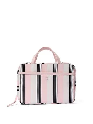 Pink And Black Stripe Kosmetyczka Victoria's Secret