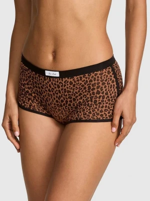PINK Bawełniane figi Boyshort Dorm Victoria's Secret