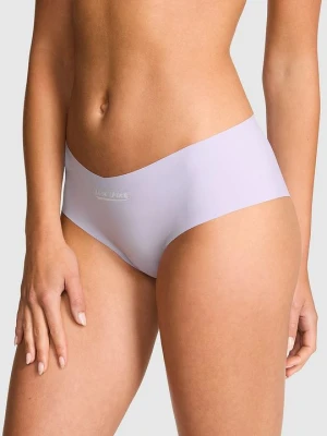 PINK Bezszwowe majtki cheeky No-Show Victoria's Secret Szary