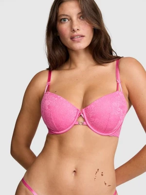 PINK Biustonosz balkonetka z lekkim usztywnieniem Pink Wink Victoria's Secret
