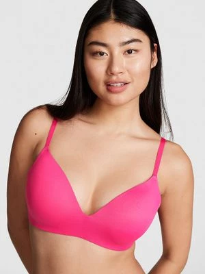 PINK Biustonosz bez fiszbin push-up Wear Everywhere Victoria's Secret