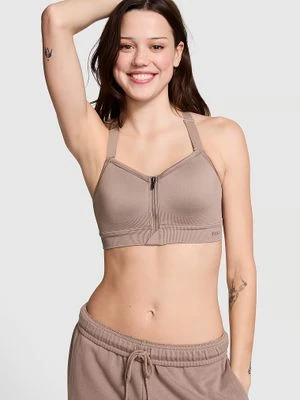 PINK Biustonosz sportowy bezszwowy z wysokim wsparciem Victoria's Secret