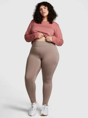 PINK Ciepłe legginsy z wysokim stanem o pełnej długości PINK Victoria's Secret