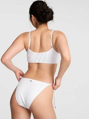 PINK Dół od bikini cheeky wiązany po bokach Victoria's Secret