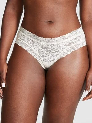 PINK Koronkowe majtki Victoria's Secret