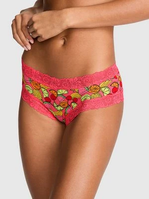 PINK Majtki cheeky PINK Wink z koronkowym wykończeniem Victoria's Secret