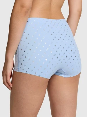 PINK Niewidoczne pod ubraniem figi Boyshort No-Show Victoria's Secret