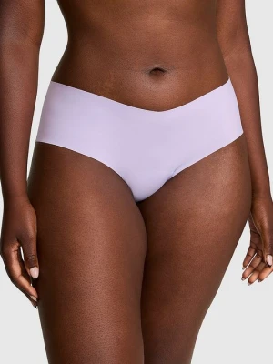 PINK Niewidoczne pod ubraniem figi Hiphugger No-Show Victoria's Secret Fioletowy