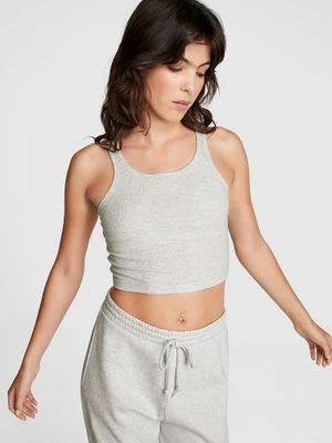 PINK Prążkowany tank top Victoria's Secret