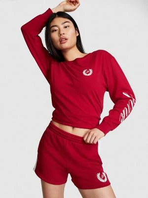 PINK Spodenki o luźnym kroju Campus Victoria's Secret