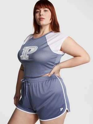 PINK Szorty z lamówką Victoria's Secret