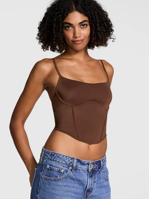 PINK Top gorsetowy Victoria's Secret