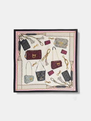 Pinko apaszka z dodatkiem jedwabiu