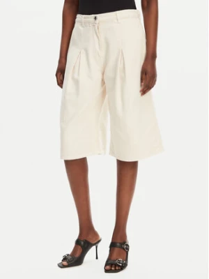 PINKO Bermudy Pascal 105245 A2M8 Beżowy Relaxed Fit