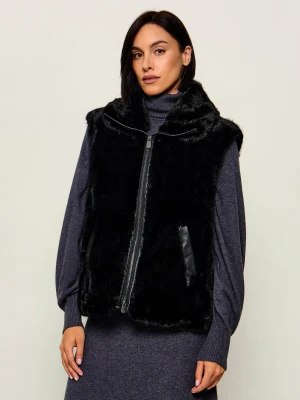 Pinko Bezrękawnik Glossinia | Regular Fit czarny