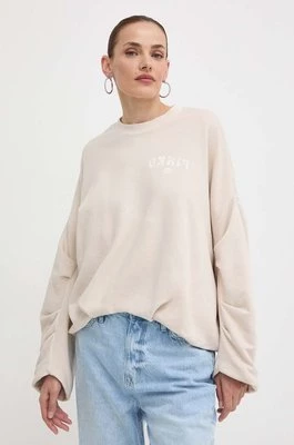 Pinko bluza damska kolor beżowy z nadrukiem 104281 A25Y