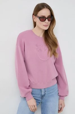 Pinko bluza damska kolor różowy gładka 101568.A115
