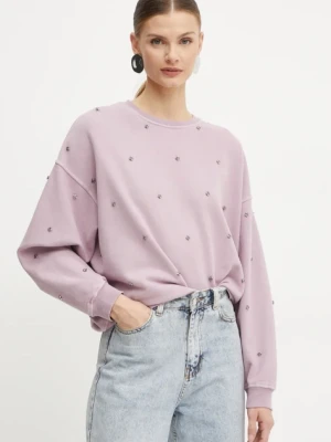 Zdjęcie produktu Pinko bluza damska kolor różowy z aplikacją 104387 A297
