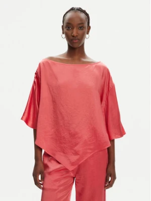 PINKO Bluzka 104671 A2BU Koralowy Relaxed Fit