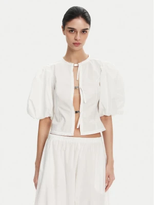 PINKO Bluzka 105185 Biały Regular Fit