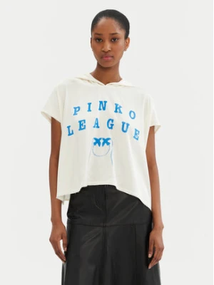 PINKO Bluzka Belinda 104875 A2HL Écru Regular Fit Kremowy