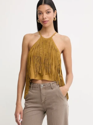 Pinko bluzka halter damska z wiskozą