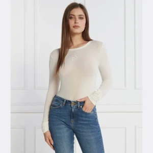 Pinko Bluzka MULAN | Slim Fit | z dodatkiem kaszmiru