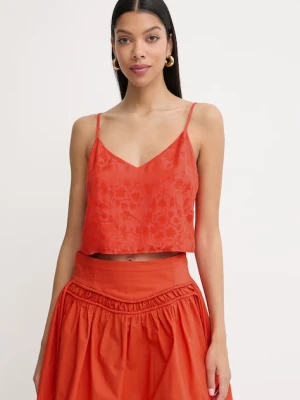 Pinko bluzka na ramiączkach damska z modalem