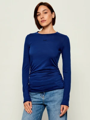 Pinko Bluzka Perle | Slim Fit | z dodatkiem wełny chabrowy