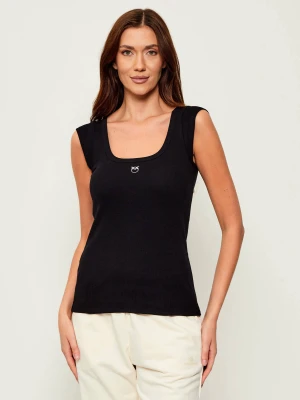 Pinko Bluzka | Slim Fit czarny