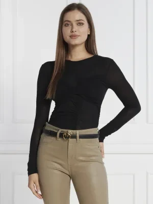 Pinko Bluzka | Slim Fit | z dodatkiem kaszmiru