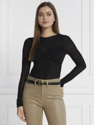 Pinko Bluzka | Slim Fit | z dodatkiem kaszmiru