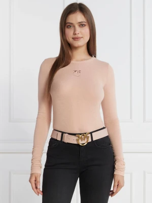 Pinko Bluzka | Slim Fit | z dodatkiem kaszmiru