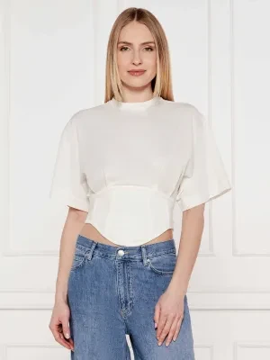 Pinko Bluzka Ti Sento | Cropped Fit