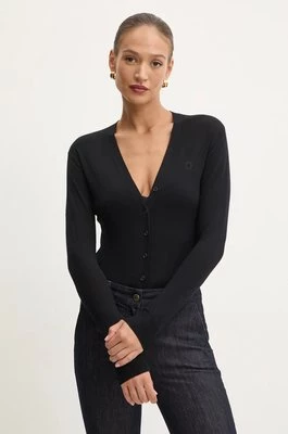 Pinko body wełniane kolor czarny 103922 A229