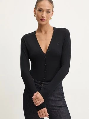 Pinko body wełniane kolor czarny 103922 A229