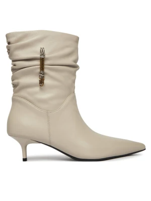 PINKO Botki Gloria 28 SD0629P003 Kremowy