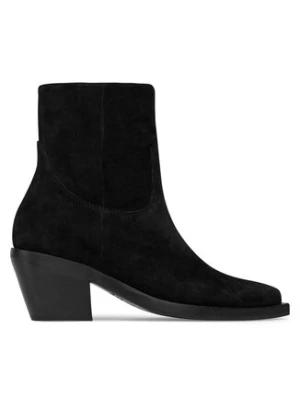 PINKO Botki Mozart Texano AI 23-24 BLKS1 102025 A0N8 Czarny