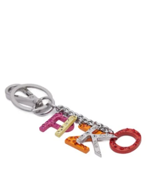 PINKO Brelok Letters Keychain WH1U Srebrny